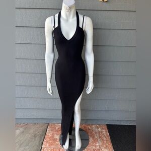 Hera Collection Black Asymmetrical Dress